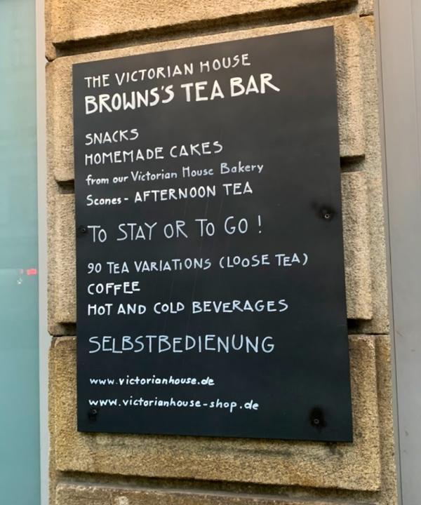 The Victorian House - Brown's Tea Bar